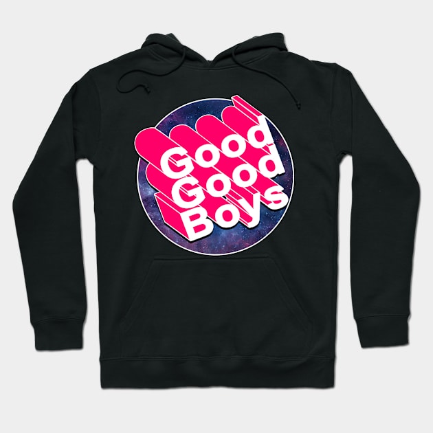 Good Good Boys - McElroy Brothers - Text Only Hoodie by Cptninja